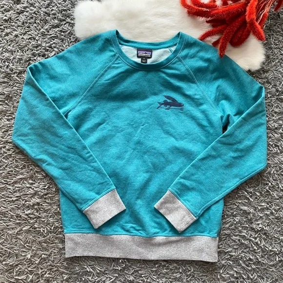 Patagonia Sweatshirt Flying Fish - Picture 2 of 7